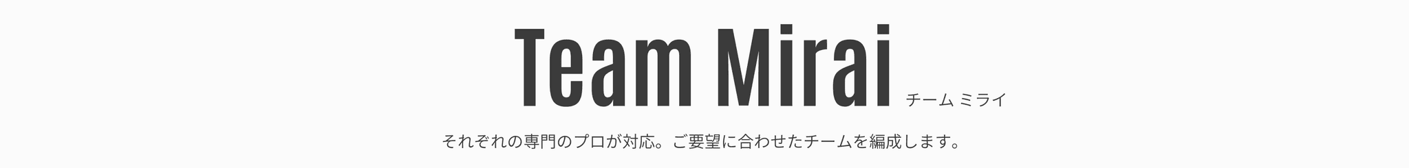 Team Mirai